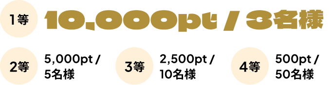 イベント2♪期間限定ポイントプレゼント!