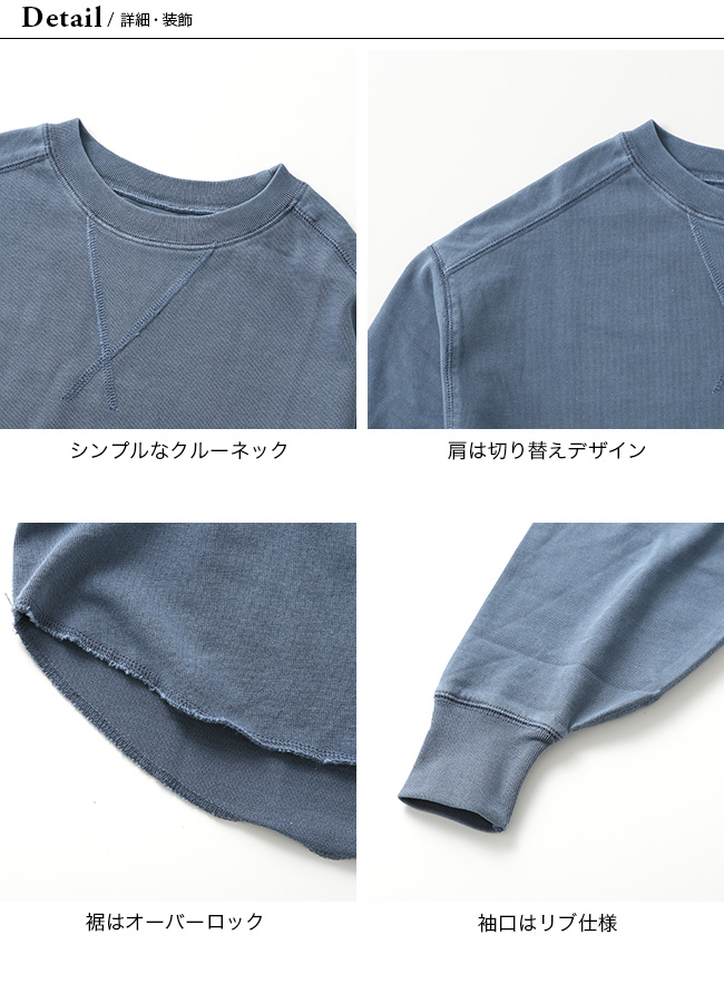 ALORE アローレ PIGMENT LONG SLEEVE TEE - Tシャツ