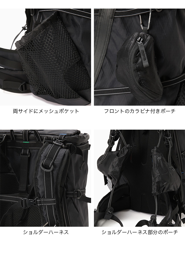 and wander アンドワンダー Xパック 40L バックパック｜Outdoor Style