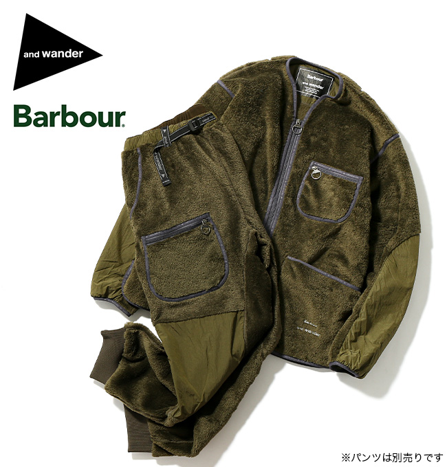 Barbour×and wander バブアー×アンドワンダー バブアーアンドワンダー