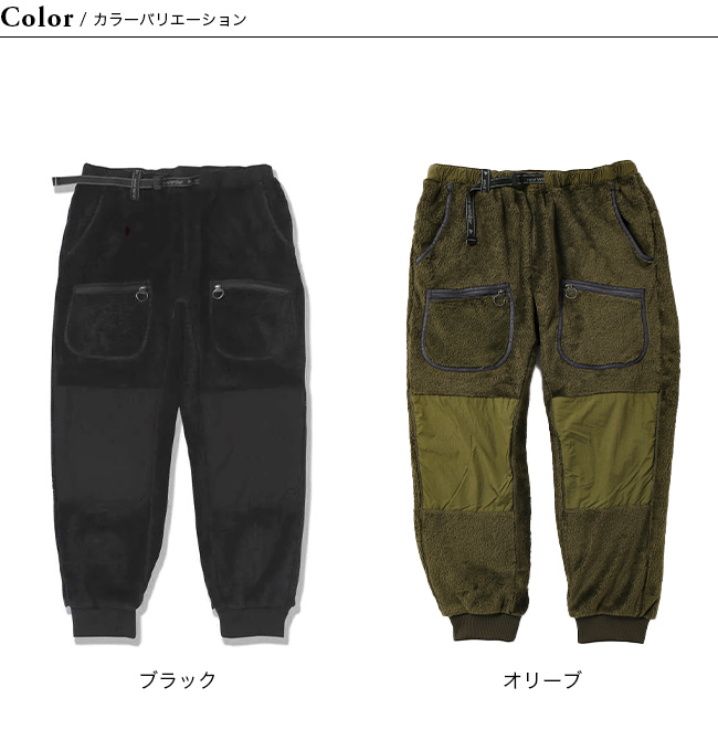 And wonder x barbour フリースパンツ ワークパンツ