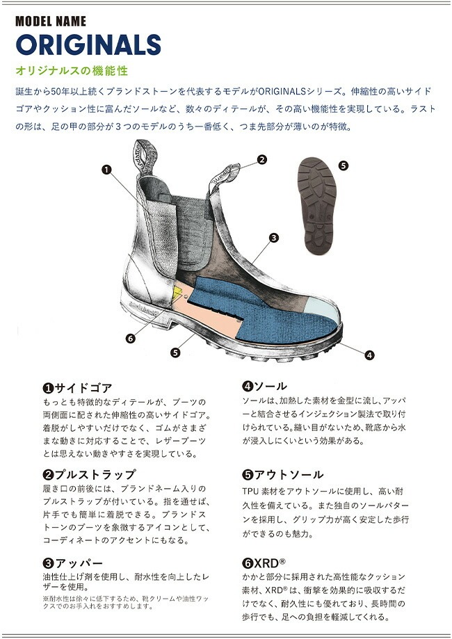 BLUNDSTONE ブランドストーン ローカット｜Outdoor Style サンデー