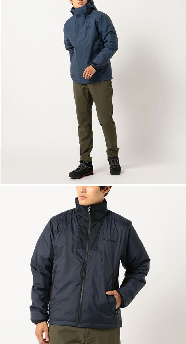 Columbia コロンビア オレルジャケット Outdoor Style サンデーマウンテン