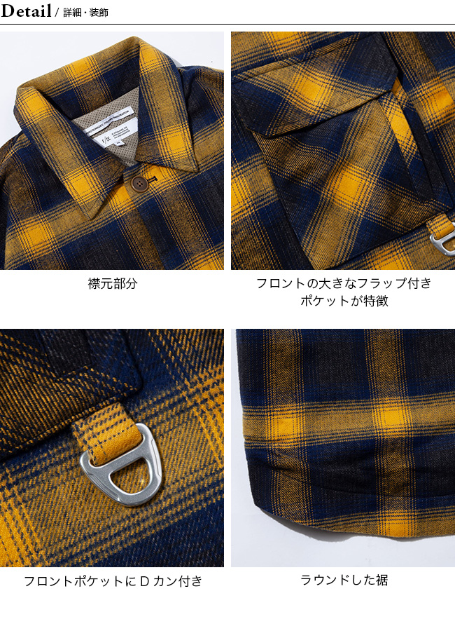 F/CE. エフシーイー チェックフィールドシャツ｜Outdoor Style