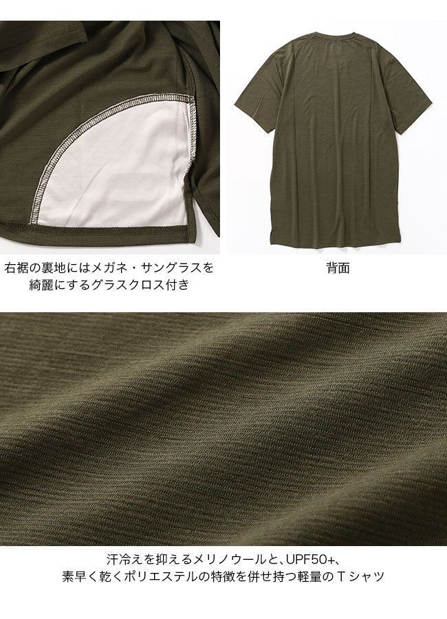 NORRONA ノローナ スヴァルバールウールTシャツ｜Outdoor Style