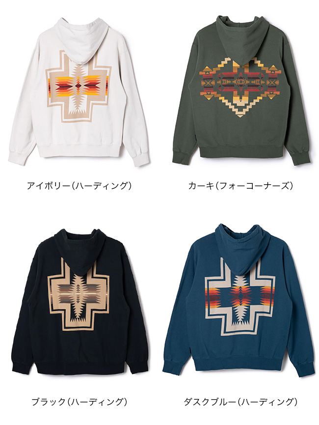 PENDLETON ペンドルトン バックプリントフーディ ユニセックス