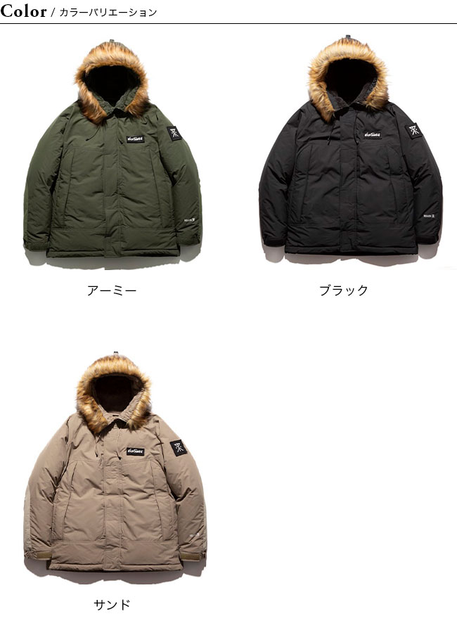 ROARK WILDTHINGS ダウンジャケット L RJJ870-BLK - www.onkajans.com