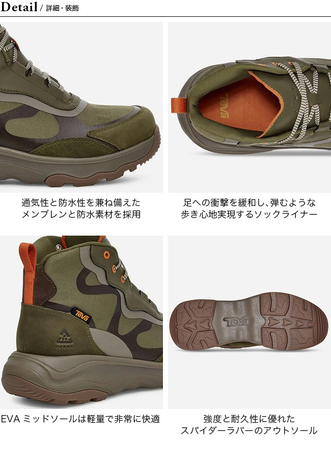 TEVA テバ ジオトレッカRP メンズ｜Outdoor Style サンデーマウンテン