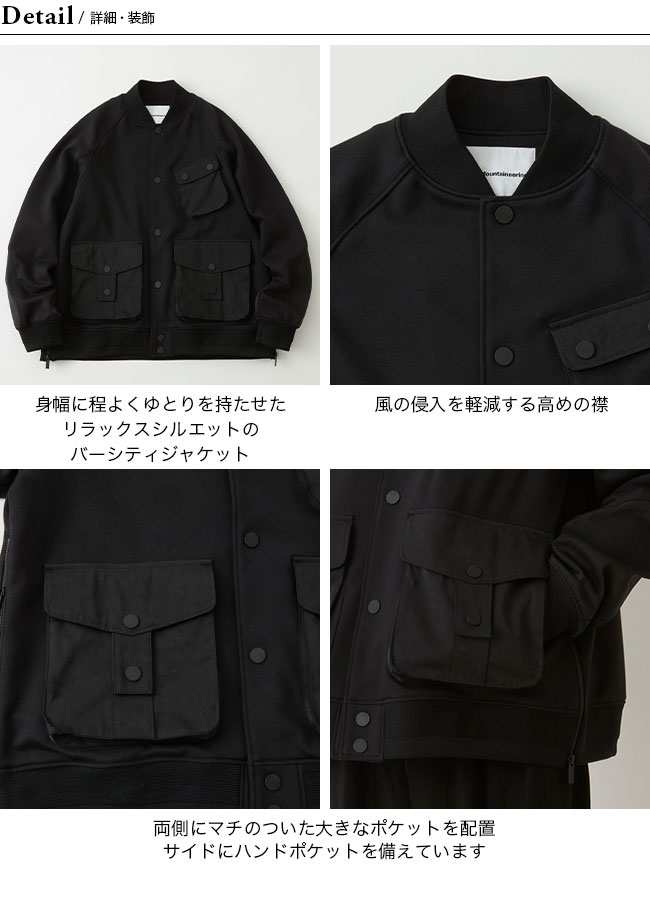 White Mountaineering ホワイトマウンテニアリング バーシティ